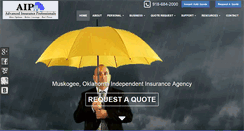 Desktop Screenshot of insurewithaip.com